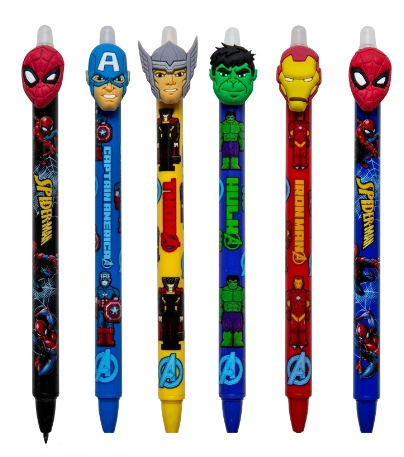 Stylo amovible, Disney Marvel